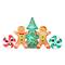48" Airflowz Inflatable Gingerbread Couple Scene